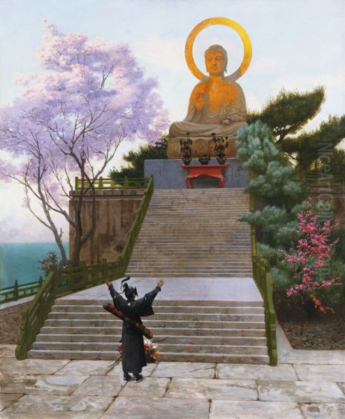A Japanese Imploring A Divinity - view 1