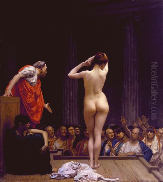 Selling Slaves in Rome - view 1