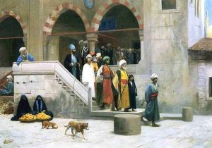 Leaving the Mosque