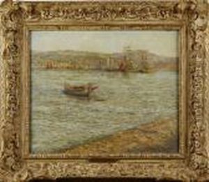 Hamnen I San Remo by William Westley Manning