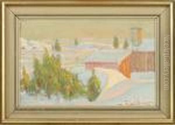 Landskap, Signerad - view 1