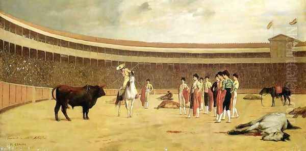 Bull and Picador - view 1