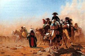 Bonaparte et son armée en Egypte (Napolean and his General Staff in Egypt)