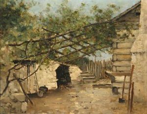 Summer Kitchen, Virginia by Max Weyl