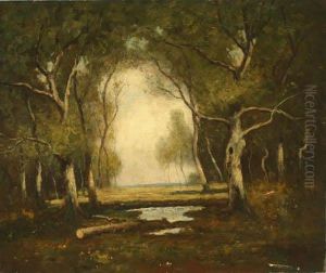 A Woodland Clearing by Max Weyl