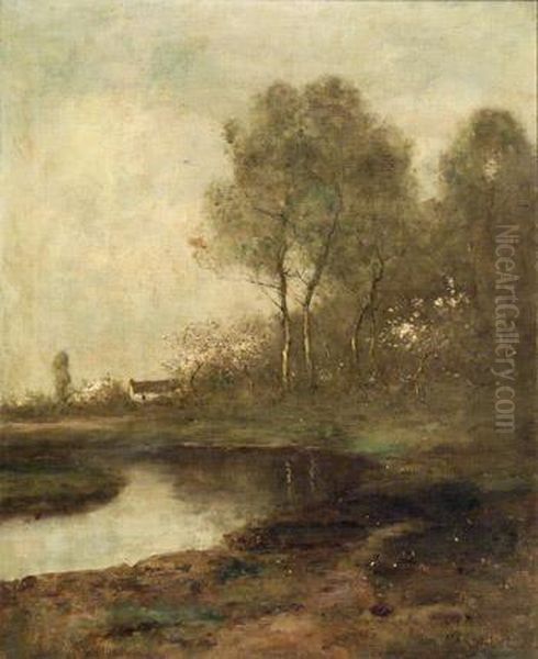 Spring River Landscape - view 1