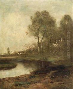 Spring River Landscape Spring River Landscape