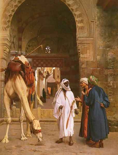 Arabs Arguing - view 1