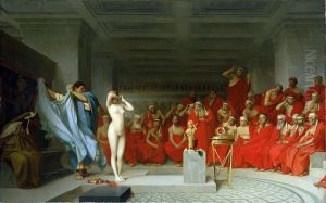 Phryné before the Areopagus by Jean-Leon Gerome