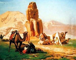 Memnon And Sesostris by Jean-Leon Gerome