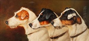 Three Terriers by John Arnold Wheeler