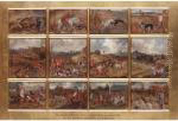 A Set Of Twelve Sporting Scenes - view 1