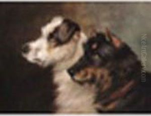Terriers; A King Charles Spanie by John Alfred Wheeler
