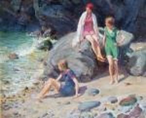 The Bathers by Rowland Wheelwright