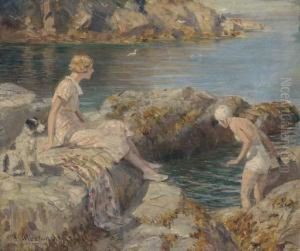 Exploring The Pool by Rowland Wheelwright