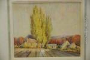 Picadilly Valley South Australia Watercoloursigned George Whinnen by George Whinnen