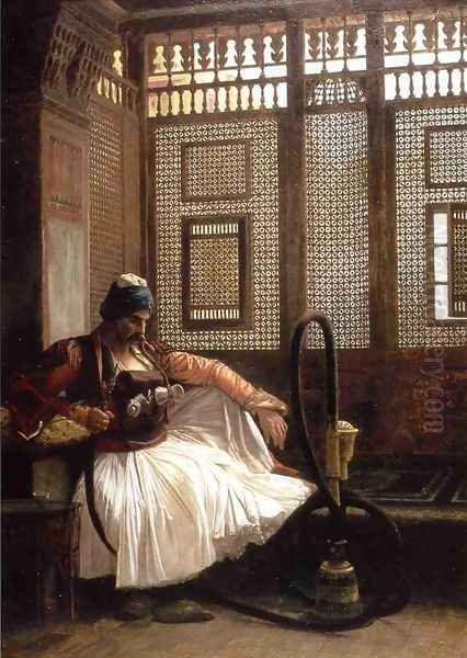 Janissary Smoking - view 1