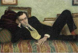 Portrait Of Cecil Beaton by Rex John Whistler