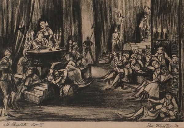 'le Prophete, Act V'. - view 1