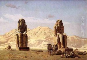 Memnon and Sesostris, (study)