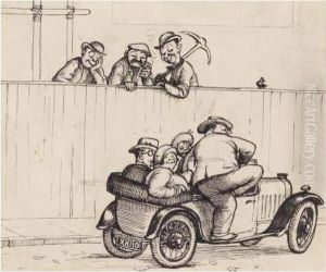 The Family Car by Rex John Whistler