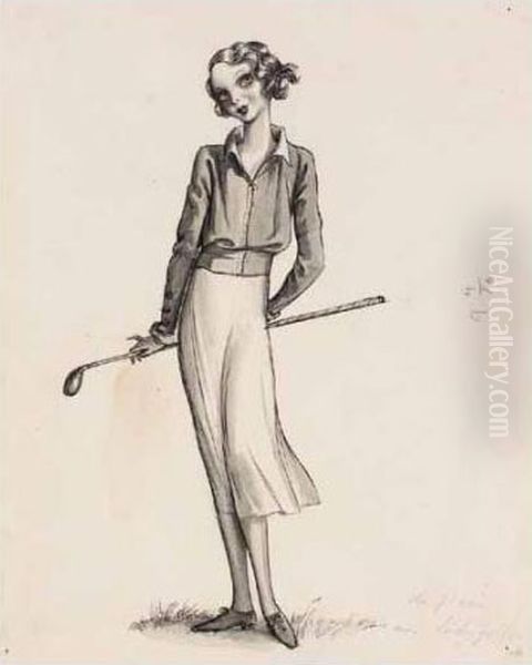 The Plain Lady Golfer - view 1