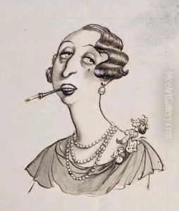 The Society Beauty by Rex John Whistler