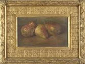 Still Life Withpears. by George William Whitaker