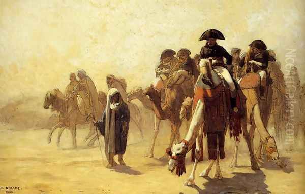 General Bonaparte With His Military Staff In Egypt - view 1