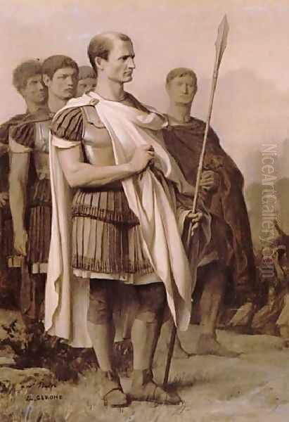 Julius Caesar And Staff - view 1