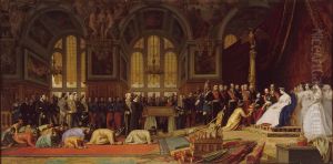 The Reception Of The Siamese Ambassadors At Fontainebleau
