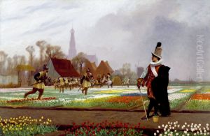 Duel among the Tulips by Jean-Leon Gerome