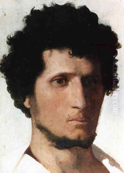 Head of a Peasant of the Roman Campagna - view 1