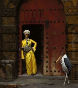 The Marabou by Jean-Leon Gerome