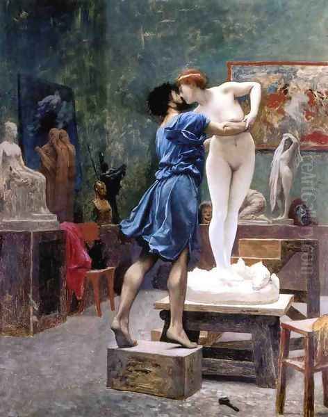 Pygmalion and Galatea (study) - view 1