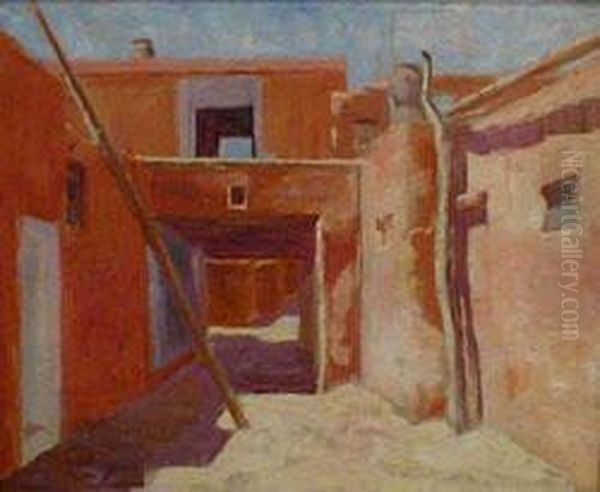 Zuni Pueblo, Noon - view 1