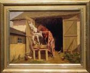 Horses by Frank Reed Whiteside