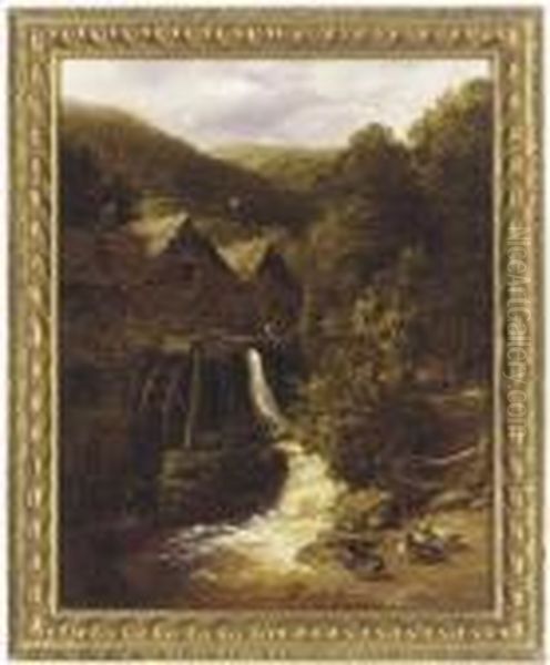 The Old Mill At Trefriar, North Wales - view 1