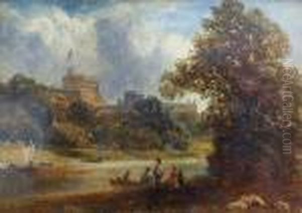 View Of Windsor Castle From Across The River - view 1