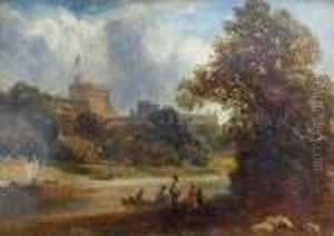 View Of Windsor Castle From Across The River