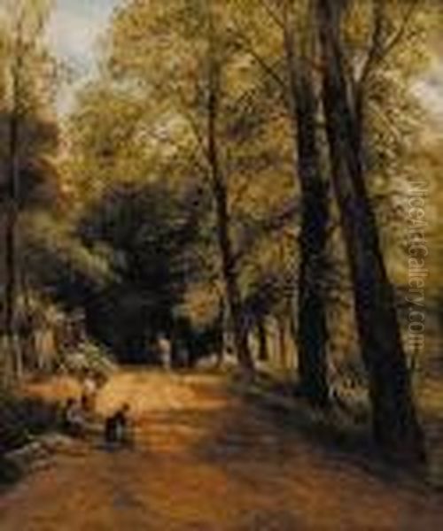 A Shady Lane In Surrey - view 1