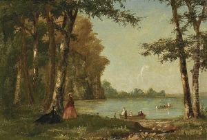 The Boating Party by Thomas Worthington Whittredge