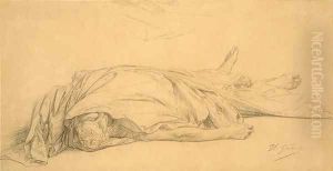 The Dead Caesar by Jean-Leon Gerome