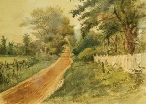 Old Country Road by Thomas Worthington Whittredge