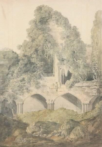 Ruins Of Gothic Church - view 1