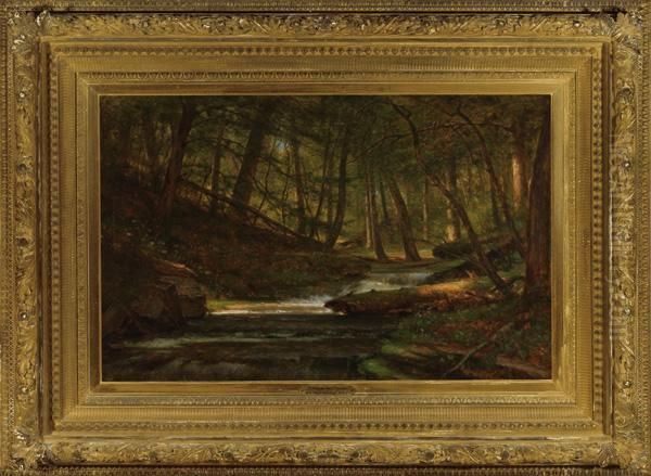 ''a Primitive Forest Brook'' - view 1