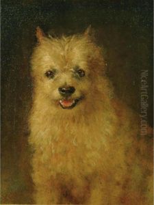 Whittredge's Dog by Thomas Worthington Whittredge