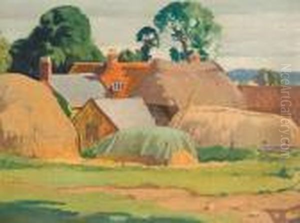Farm House In A Landscape - view 1