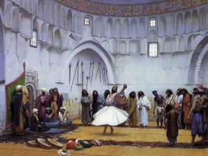 Whirling Dervishes by Jean-Leon Gerome