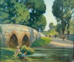 The Packhorse Bridge, Sutton, Near Biggleswade